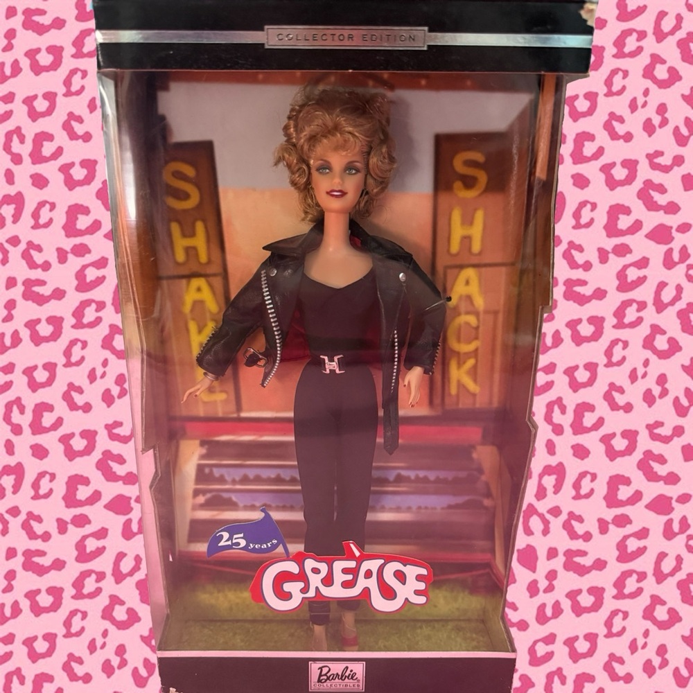 Grease 25th Anniversary, Sandy Doll Collector’s Edition! Black Jumpsuit & Jacket